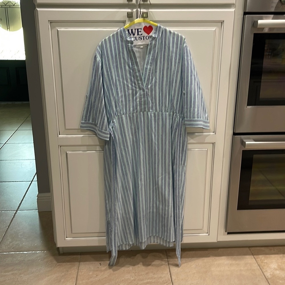 Size large, Beau and Ro, striped dress